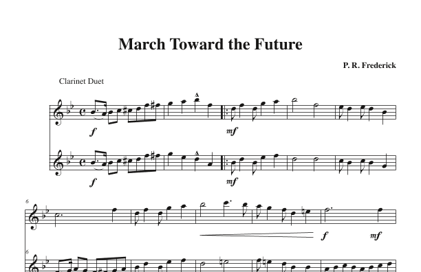 March Toward the Future
