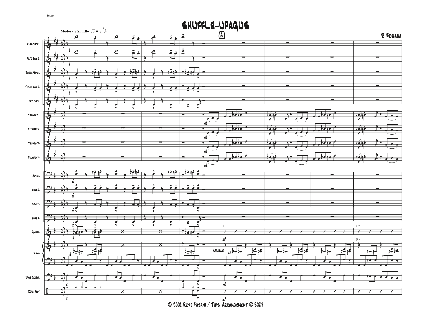 Shuffle-uppagus