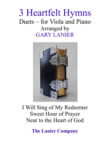 Gary Lanier: 3 Heartfelt Hymns (Duets for Viola and Piano) (arr. Gary Lanier)