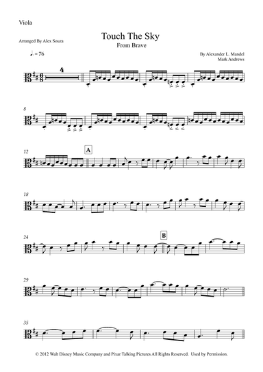 Touch The Sky (arr. Alex Souza)