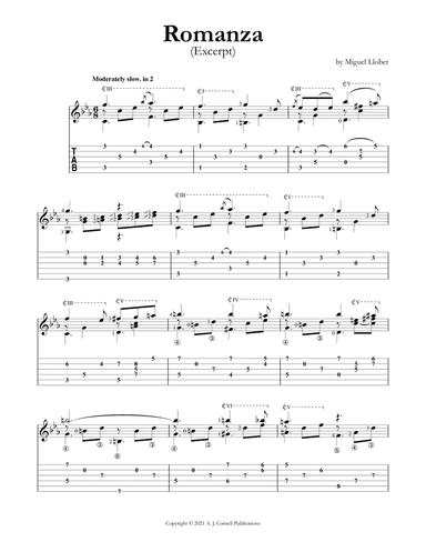 Romanza (Excerpt) (arr. Mark Phillips)