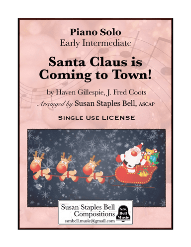Santa Claus Is Comin' To Town (arr. Susan Staples Bell)