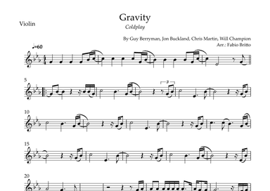 Gravity (arr. Fabio Britto)