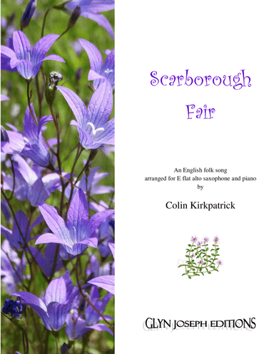 Scarborough Fair (for alto saxophone and piano) (arr. Colin Kirkpatrick)