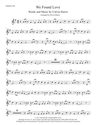 We Found Love (arr. Kevin Busse)