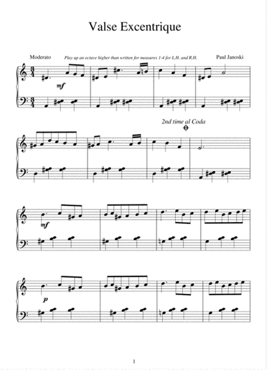 Valse Excentrique