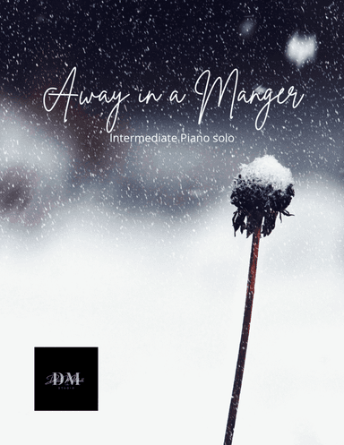 Away in a Manger Intermediate Piano Solo (arr. Donna Mitchell)