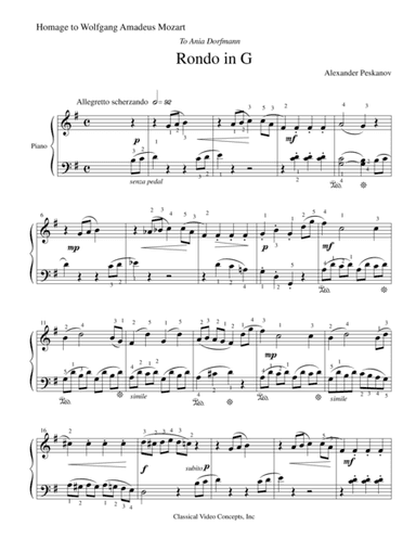 Rondo (Tribute to Mozart)