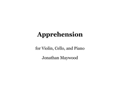 Apprehension