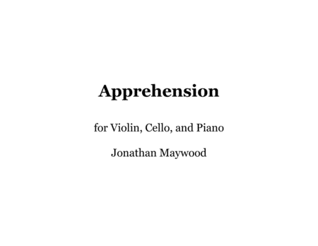 Apprehension