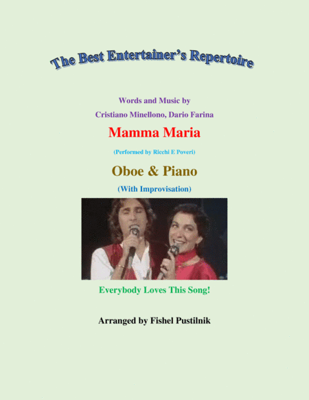 Mamma Maria (arr. Fishel Pustilnik)
