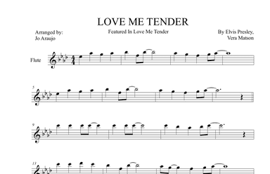 Love Me Tender (arr. JO ARAÚJO)