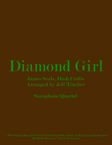 Diamond Girl (arr. Jeff Tincher)