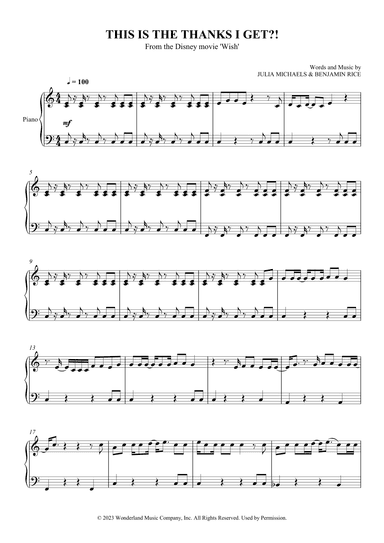 This Is The Thanks I Get?! (arr. SCMusic)