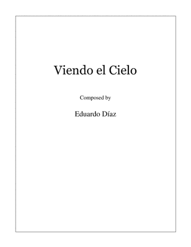 Viendo el Cielo