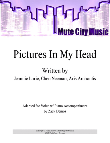 Pictures In My Head (arr. Zack Demos)