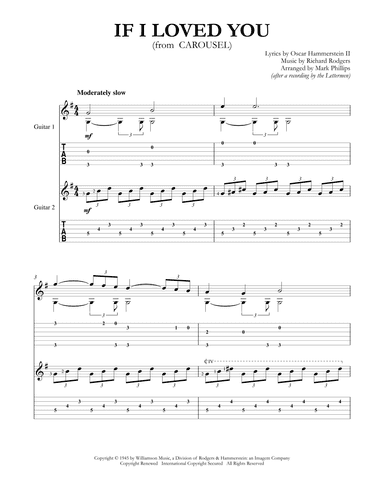 If I Loved You (arr. Mark Phillips)