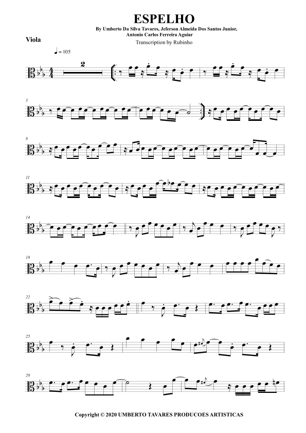 Espelho (arr. Rubinho)