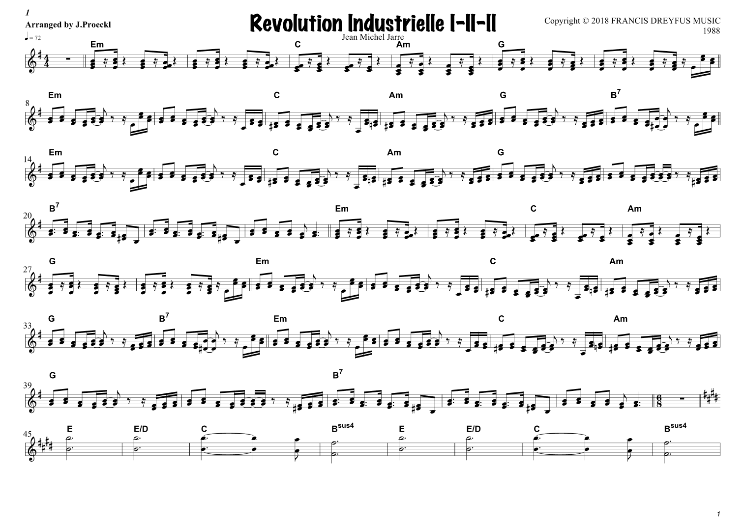 Revolution Industrielle (arr. JP-Synphonic)