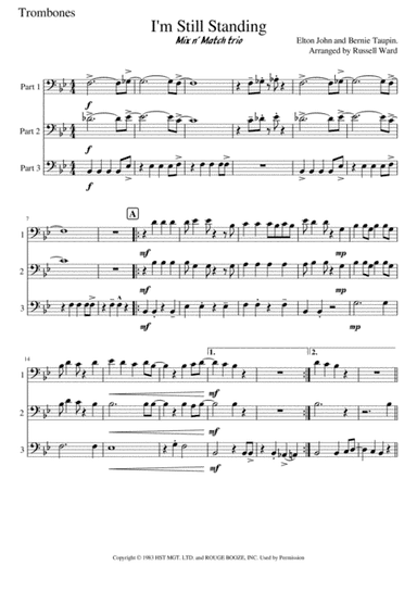 I'm Still Standing (arr. Russell Ward)