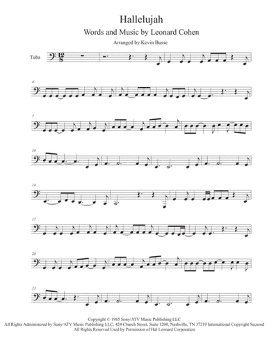 Hallelujah (arr. Kevin Busse)