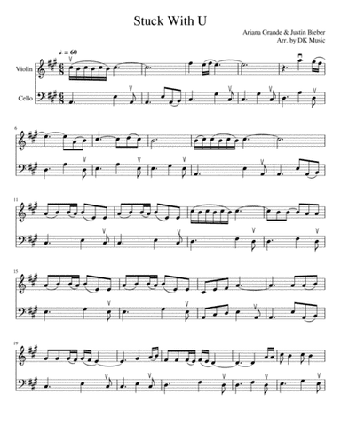 Stuck With U (arr. DK Music)