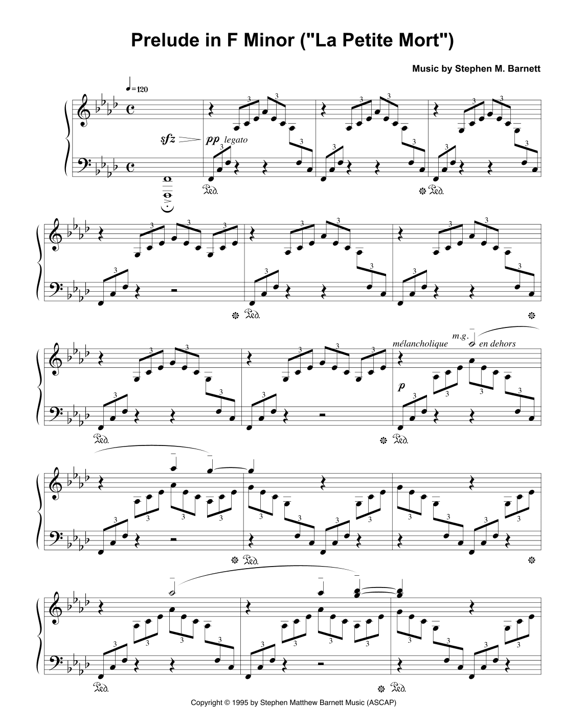 Prelude in F Minor (La Petite Mort)
