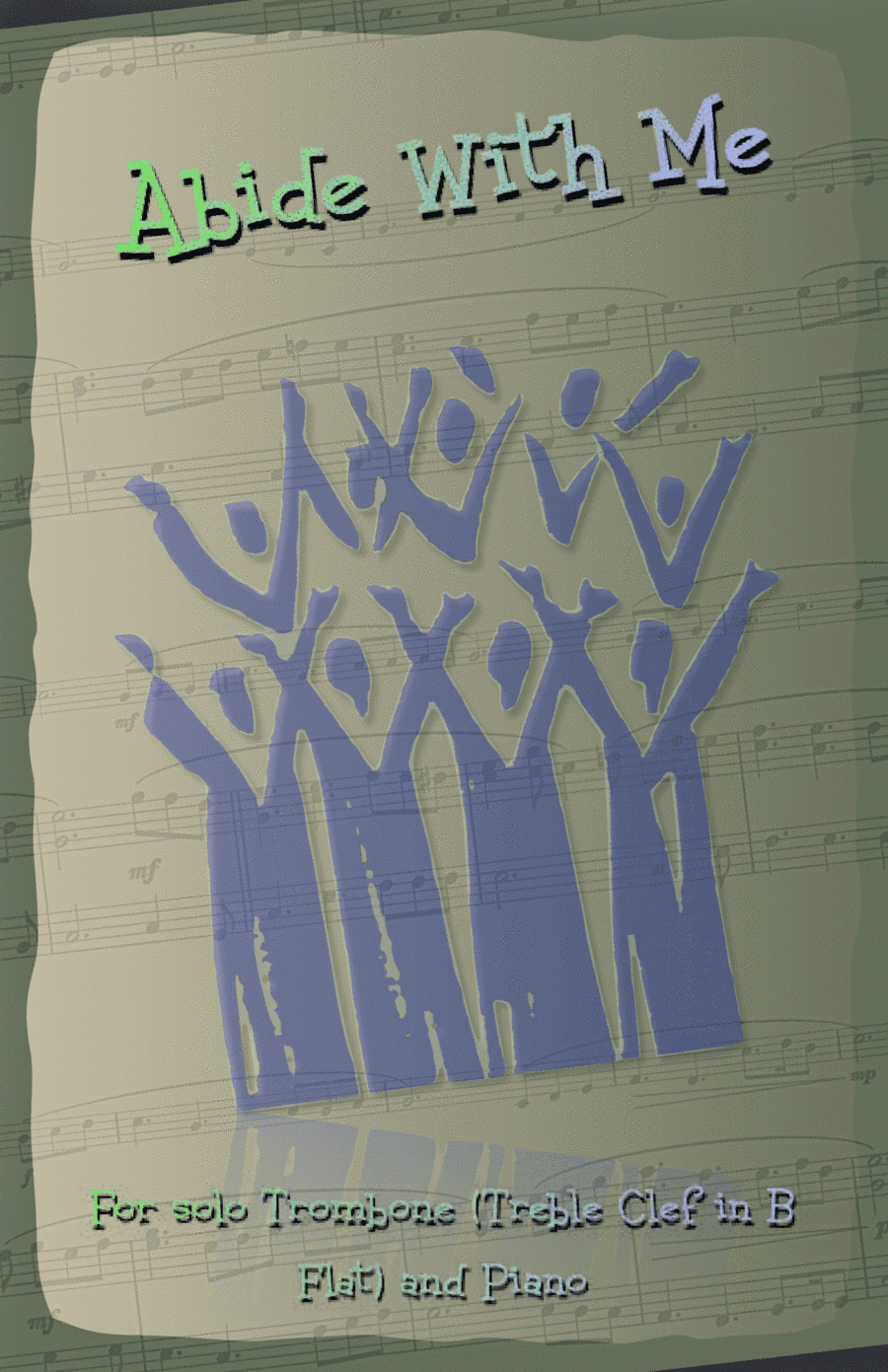 Abide With Me, Gospel Hymn for Trombone (Treble Clef in B Flat) and Piano (arr. David McKeown)