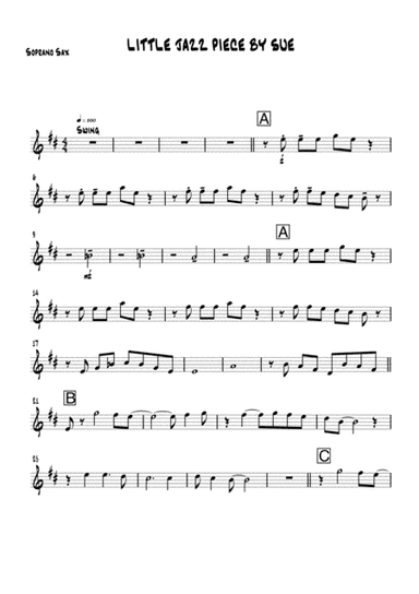 we are a swing band - little jazz piece