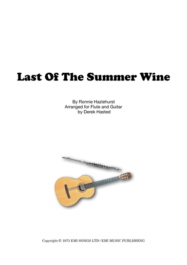 Last Of The Summer Wine Theme (arr. Derek Hasted)
