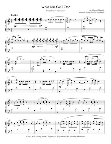 What Else Can I Do? (arr. Joey Brink)