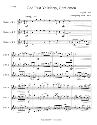 God Rest Ye Merry, Gentlemen (arr. Justin Laukat)