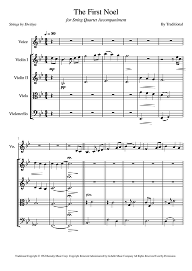 The First Noel (arr. Dwitiya)