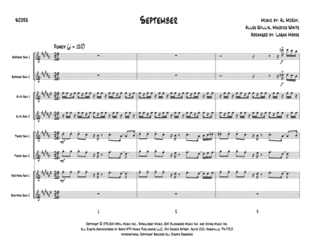 September (arr. Logan Moore)