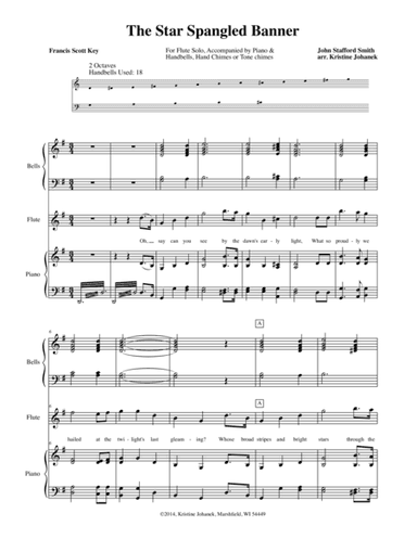 The Star Spangled Banner (Flute and Bells) (arr. Kristine Johanek)