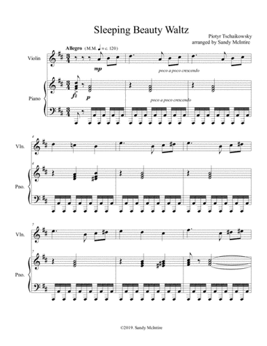 Sleeping Beauty Waltz (arr. Sandy McIntire)