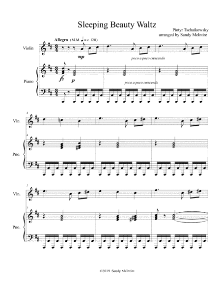 Sleeping Beauty Waltz (arr. Sandy McIntire)
