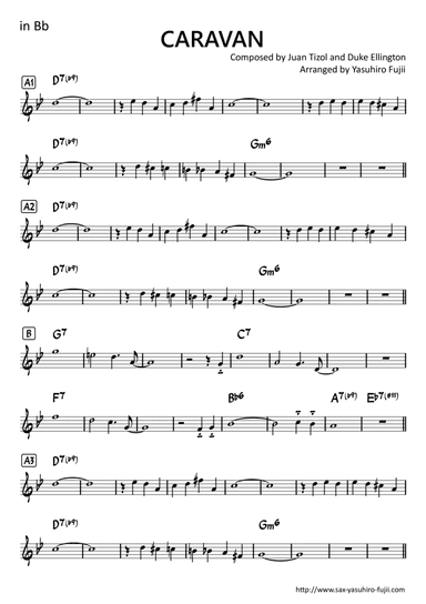 Caravan (arr. Yasuhiro Fujii)