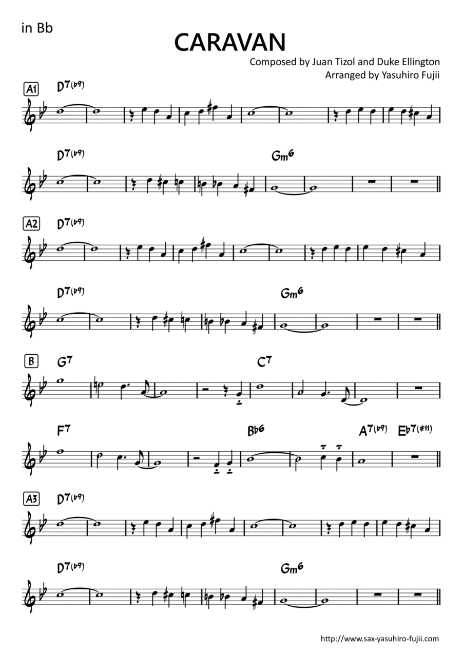 Caravan (arr. Yasuhiro Fujii)
