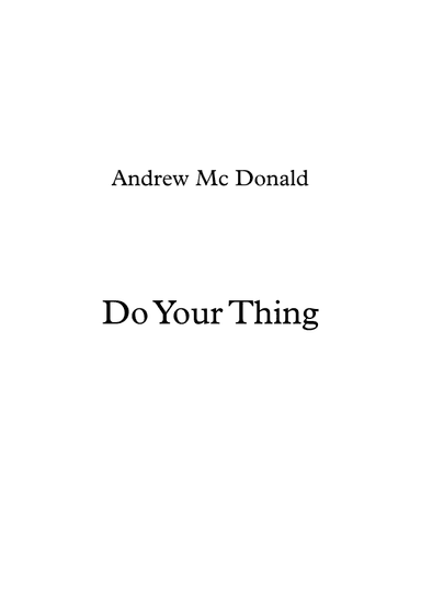 Do Your Thing
