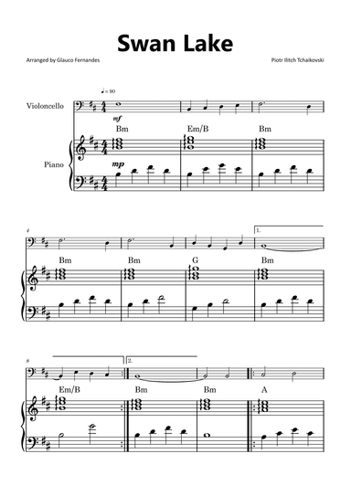Swan Lake (arr. Glauco Fernandes)