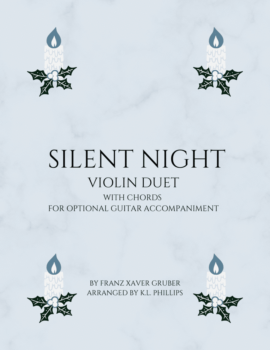 Silent Night - Violin Duet (arr. K.L. Phillips)