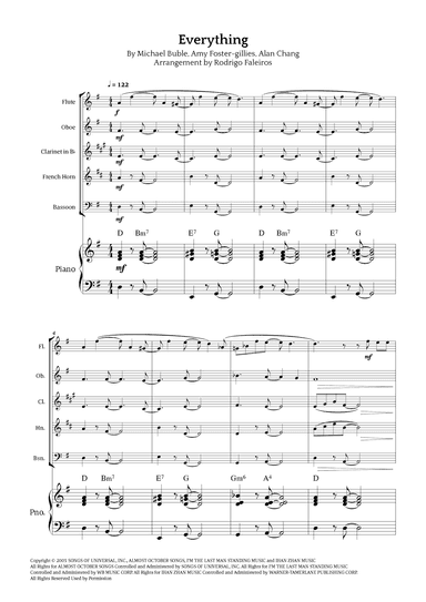 Everything (arr. Rodrigo Faleiros)