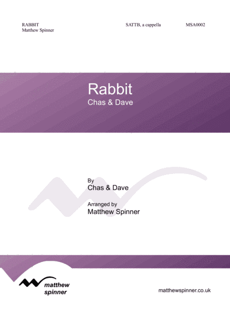 Rabbit (arr. Matthew Spinner)