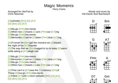 Magic Moments (arr. UkeTok)