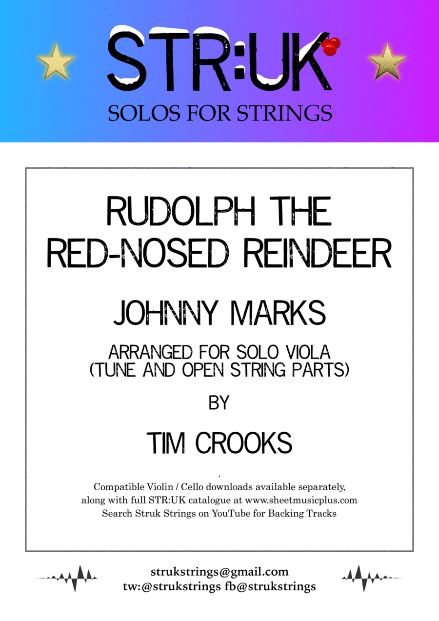 Rudolph The Red-nosed Reindeer (arr. Tim Crooks)