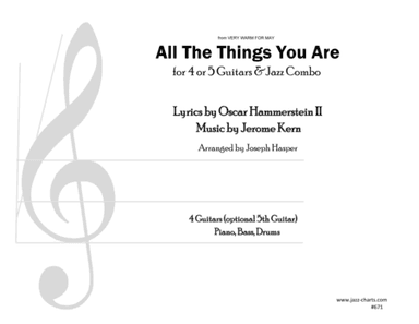 All The Things You Are (arr. Joe Hasper)