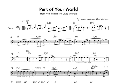 Part Of Your World (arr. Jackson Spindler)
