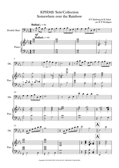 Over The Rainbow (arr. Kevin P Holdgate)