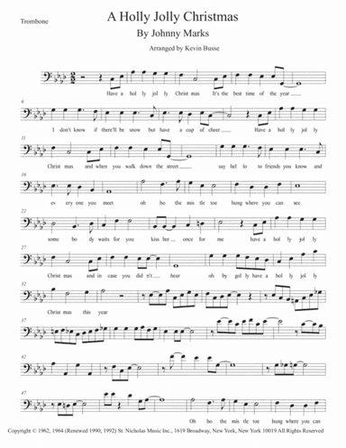 A Holly Jolly Christmas (arr. Kevin Busse)